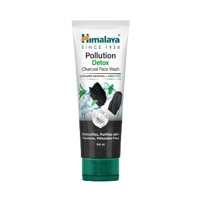 Himalaya Pollution Detox Charcoal Face Wash 100 ml Himalaya Pollution Detox Charcoal Face Wash 100 ml